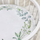 Постільна білизна Msonya Простирадло дитяче з друком 70 х 70 см Зелений віночок