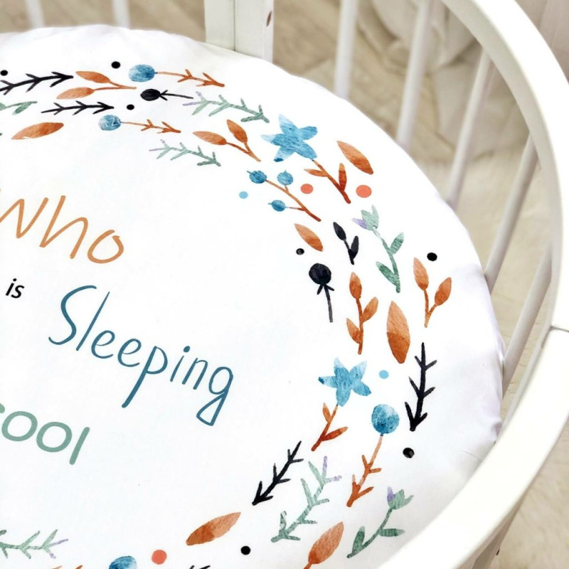 Постільна білизна Msonya Простирадло дитяче з друком 70 х 70 см Гілочка