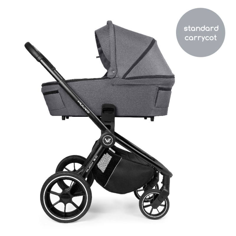 Універсальна коляска 2 в 1 Muuvo Quick 3.0 iron graphite