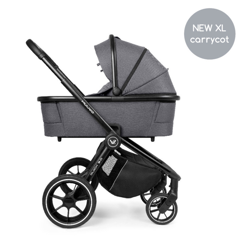 Універсальна коляска 2 в 1 Muuvo Quick 3.0 XL iron graphite