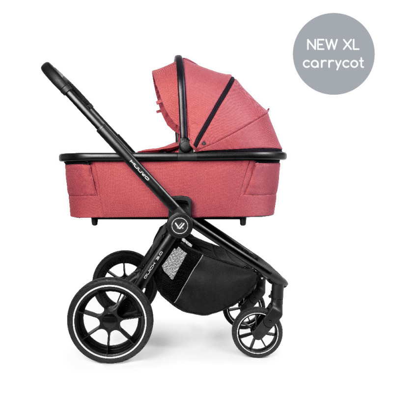 Універсальна коляска 2 в 1 Muuvo Quick 3.0 XL pure pink