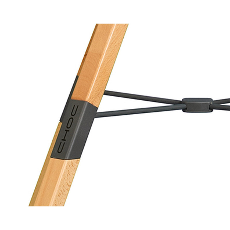 Стілець Muuvo для годування Choc Graphite