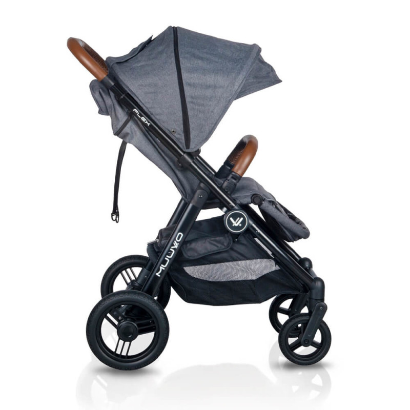 Прогулянкова коляска Muuvo Flex Carbon Graphite