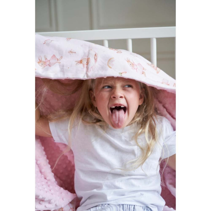 Плед MYLOOMY Minky, 75х100 см Bunny Land