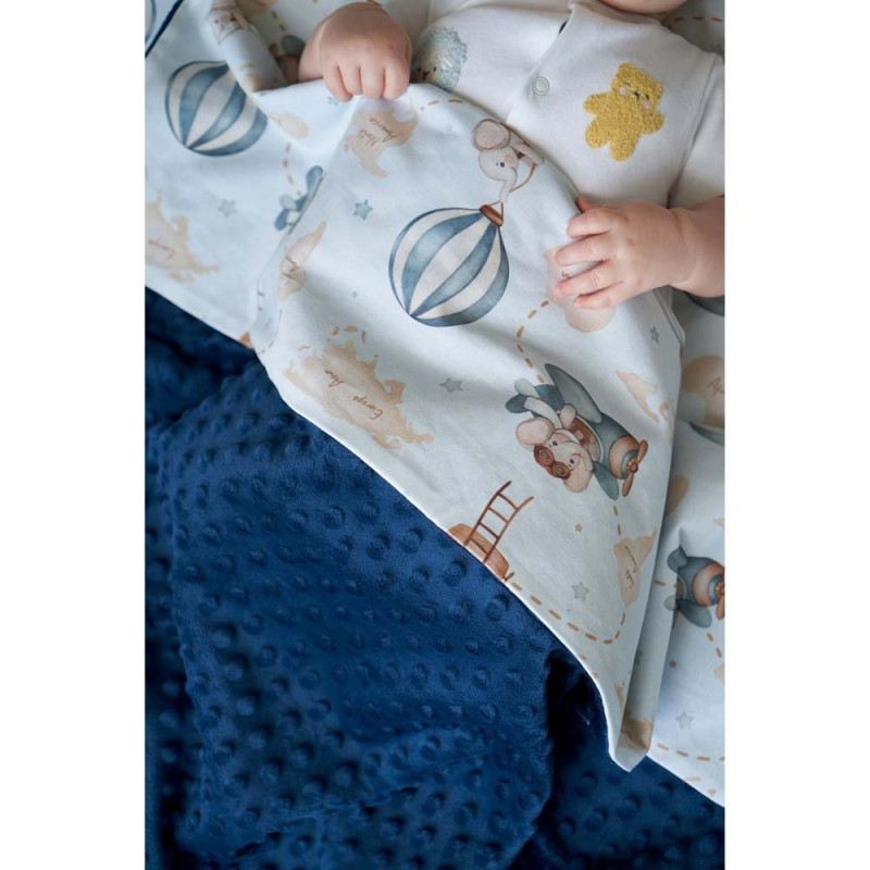 Плед MYLOOMY Minky, 75х100 см Sky Dreamer