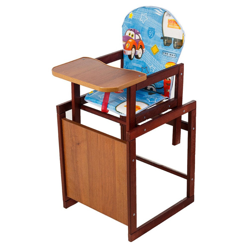 Стілець Наталка трансформер Зайчик-22 темний синій тачки