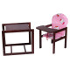 Стілець Наталка трансформер Зайчик-22 темний рожевий hello kitty