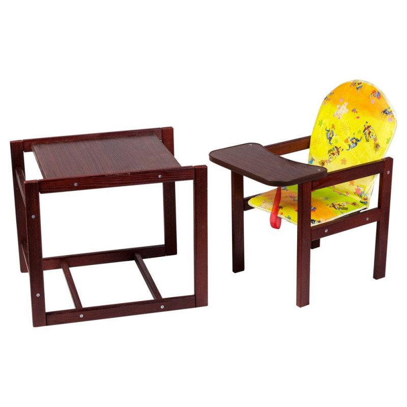 Стілець Наталка трансформер Зайчик-22 темний різнокольоровий губка боб