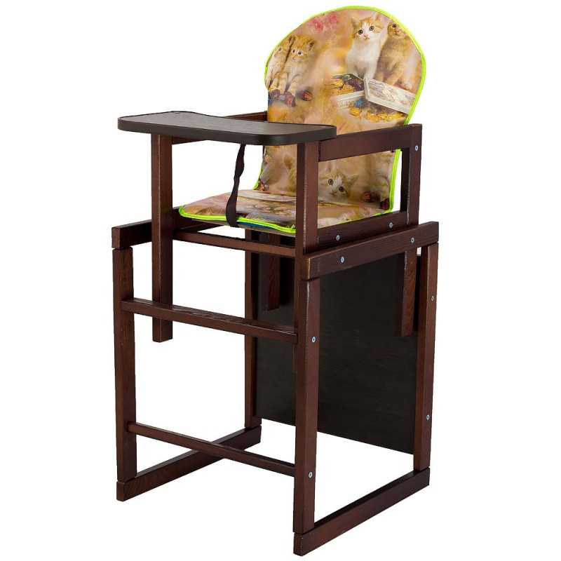 Стілець Наталка трансформер Зайчик-22 темний бежевий кошенята