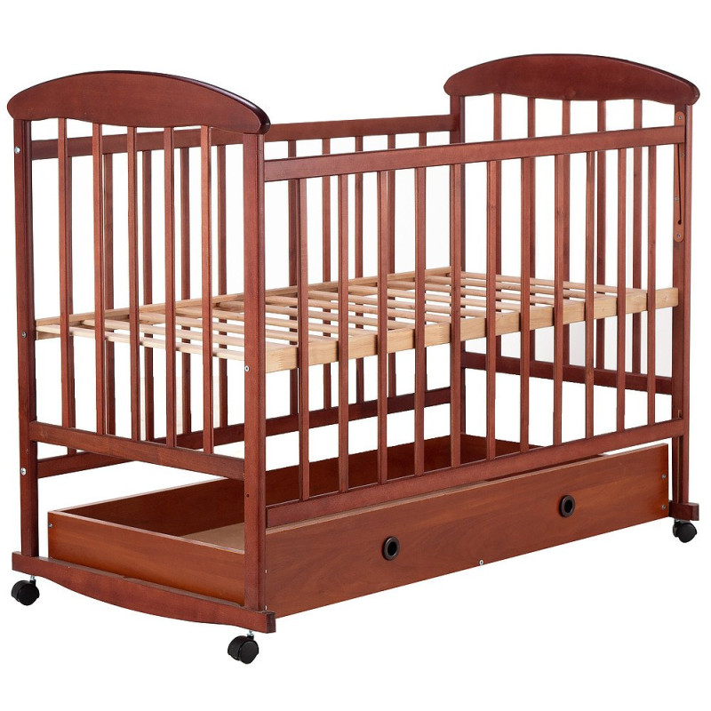 Ліжечко Наталка ОТЯ ящик у коробці вільха темна