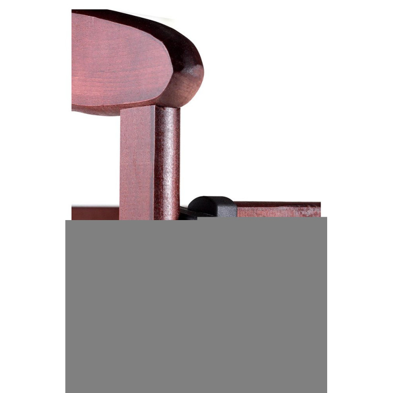 Ліжечко Наталка ОТМЯО маятник і ящик, відкидний бік у коробці вільха темна