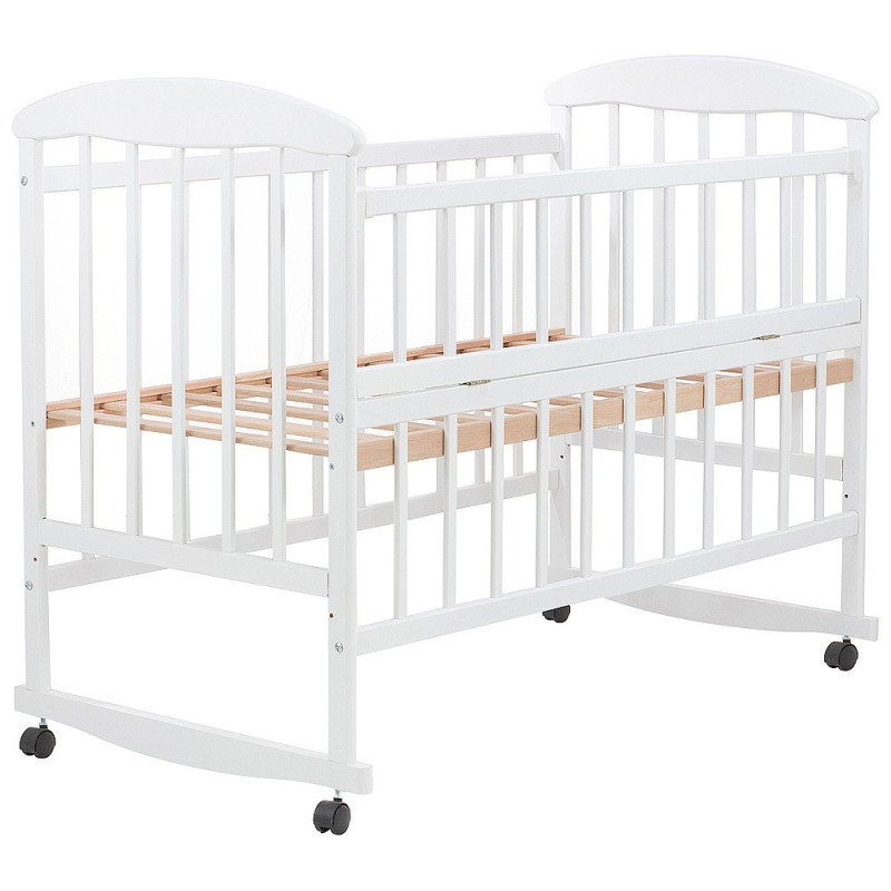 Ліжечко Наталка ОБО відкидний бік вільха біла