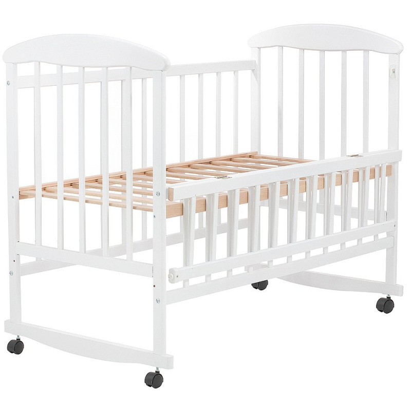 Ліжечко Наталка ОБО відкидний бік вільха біла