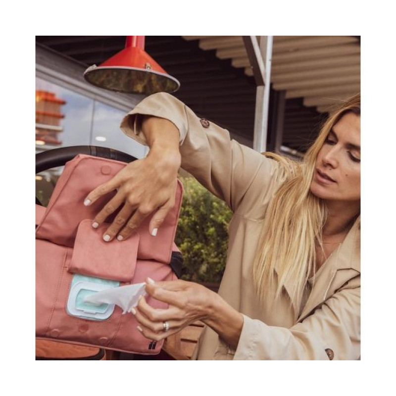 Сумка Nikidom органайзер для коляски Чорний/Білий