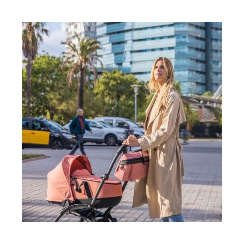 Сумка Nikidom органайзер для коляски Чорний/Білий