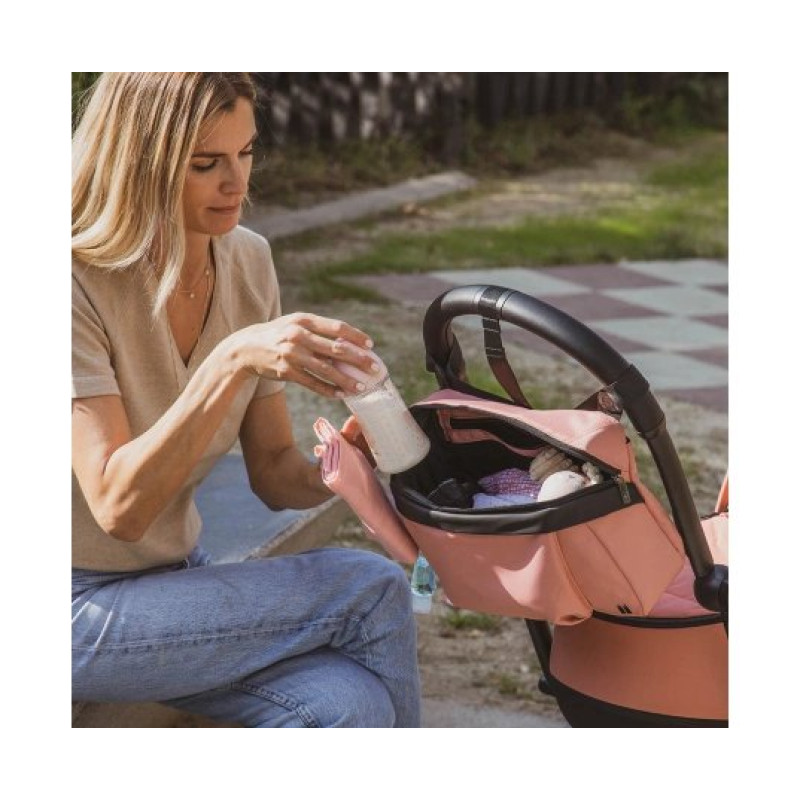 Сумка Nikidom органайзер для коляски Чорний/Білий