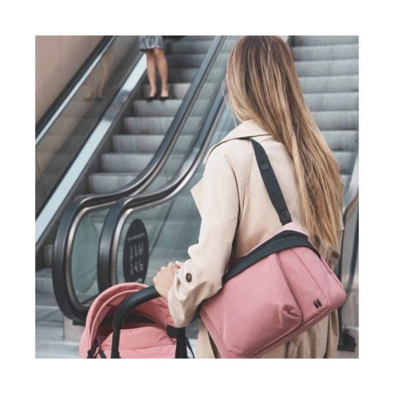 Сумка Nikidom органайзер для коляски Чорний/Білий