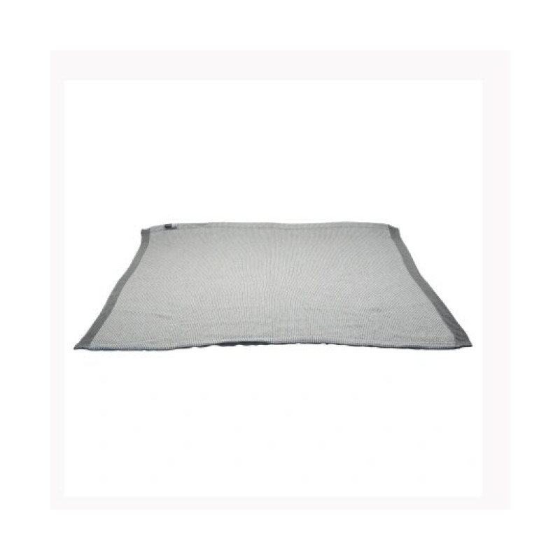 Плед Nikidom 100% бавовна Сірий