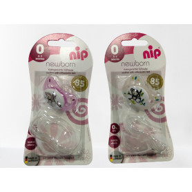 Пустушка Nip з ковпачком Для новонароджених силікон 0 - 2 місяці 1шт