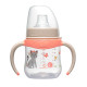 Пляшка Nip поїлка з широкою горловиною 150 мл + м'який носик Система Actiflex дівчинка силікон