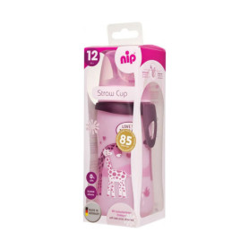 Straw Cup Nip з соломинкою 330 мл дівчинка від 12 місяців PET-Box
