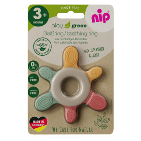 Прорізувач для зубів Nip Зелена серія різнокольоровий від 3-ох місяців