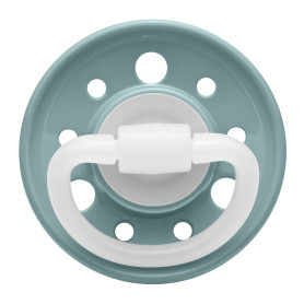 Пустушка Nip кругла Вишенька - Морська хвиля латекс від 0 до 6 місяців 1 шт