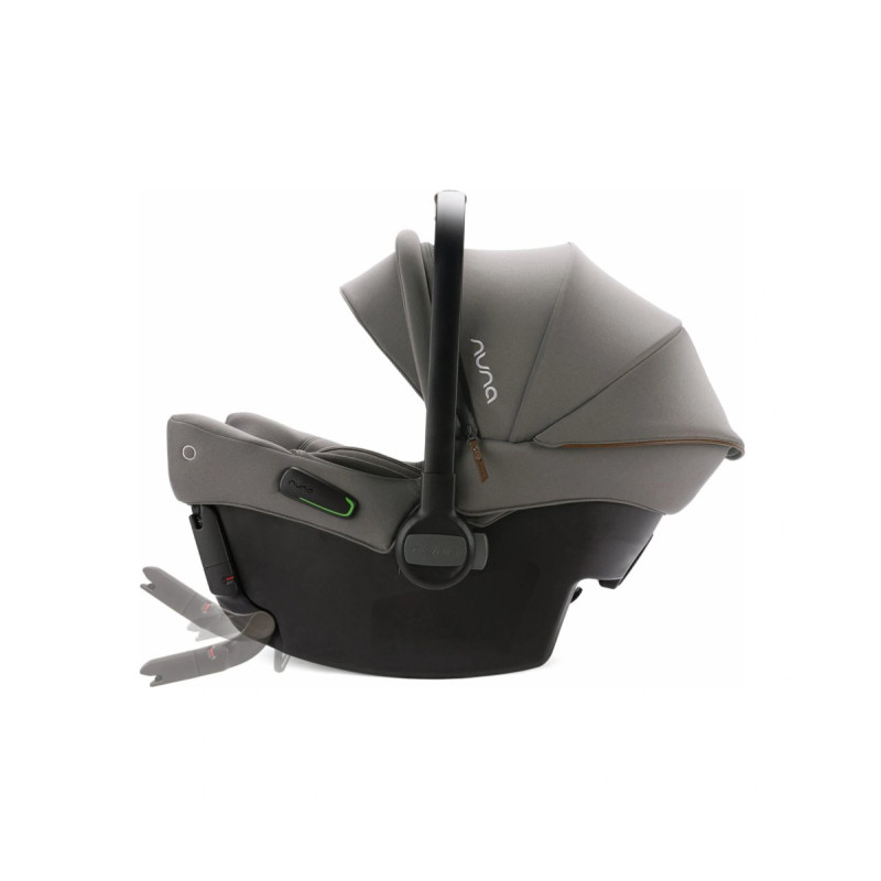 Автокрісло NUNA Pipa Urbn Isofix, рупа 0+ 0-13 кг, колір Granite, сірий