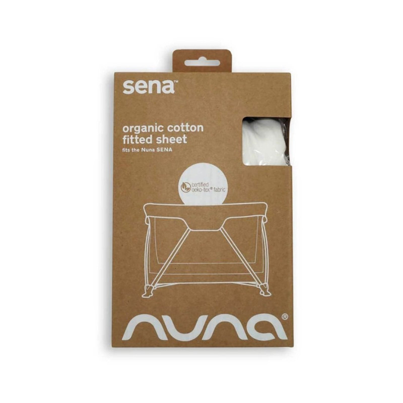 Ковдра NUNA Водонепроникне простирадло для манежу Sena/Sena Air White