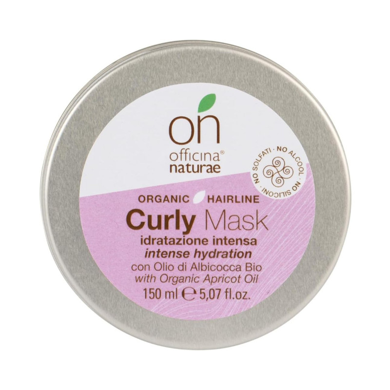 Інтенсивна зволожувальна маска Curly Routine для кучервого волосся Officina Naturae, 150 мл