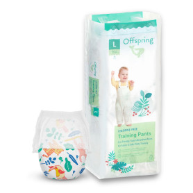 Підгузки-трусики Offspring Animalaysia, розмір L, 9-13 кг, 36 шт.