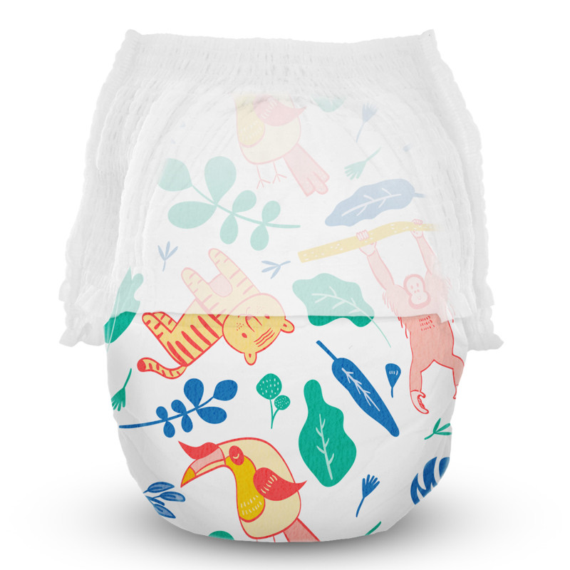 Підгузки-трусики Offspring Animalaysia, розмір XL, 12-20 кг, 30 шт.