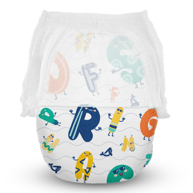 Підгузки-трусики Offspring ABC Dance, розмір XXL, 15-23 кг, 24 шт.