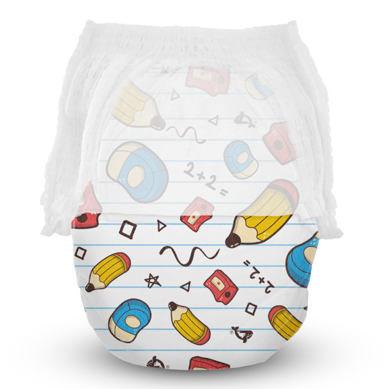 Підгузки-трусики Offspring Scriblee, розмір XXL, 15-23 кг, 24 шт.