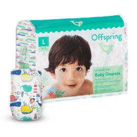 Підгузки Offspring Willy the Whale, розмір L, 9-13 кг, 36 шт.