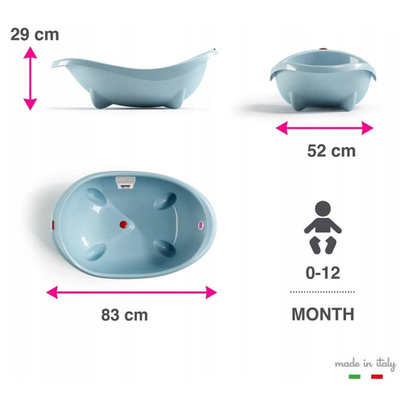 Ванна OK Baby Laguna помаранчевий