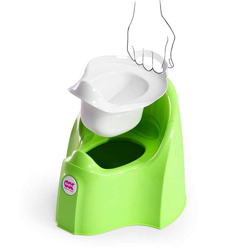 Горщик OK Baby Анатомічний Pasha Салатовий