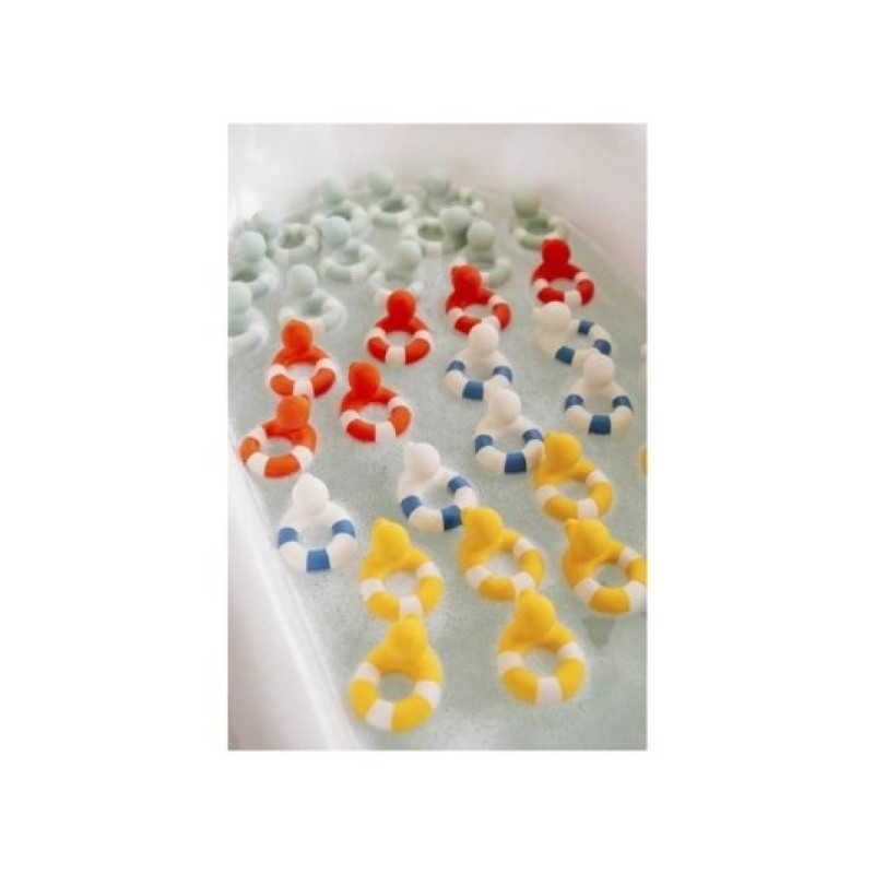 Пустушка Oli&Carol Прорізувач - гризунок КАЧЕНЯ Білий з синім