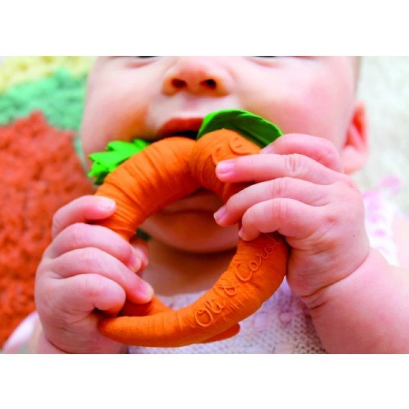 Пустушка Oli&Carol Прорізувач - гризунок МОРКВА КЕТТІ