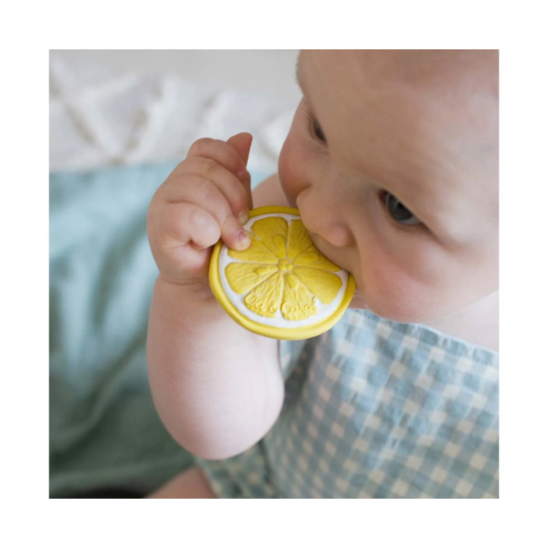 Пустушка Oli&Carol Прорізувач - гризунок Лимон