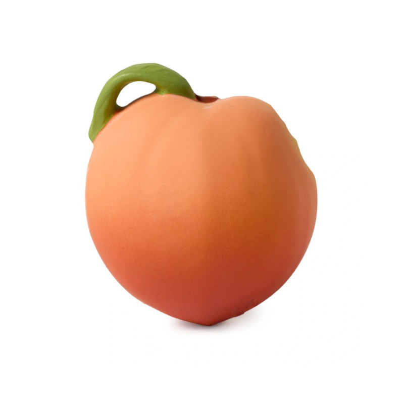 Пустушка Oli&Carol Іграшка-прорізувач Персик