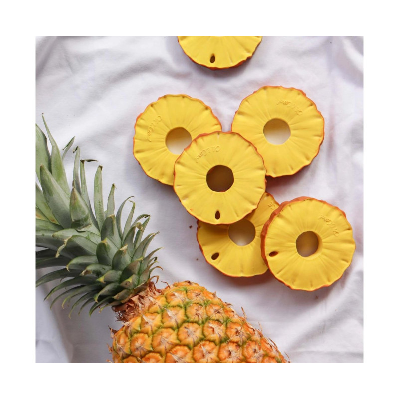 Пустушка Oli&Carol Прорізувач - гризунок Ананас