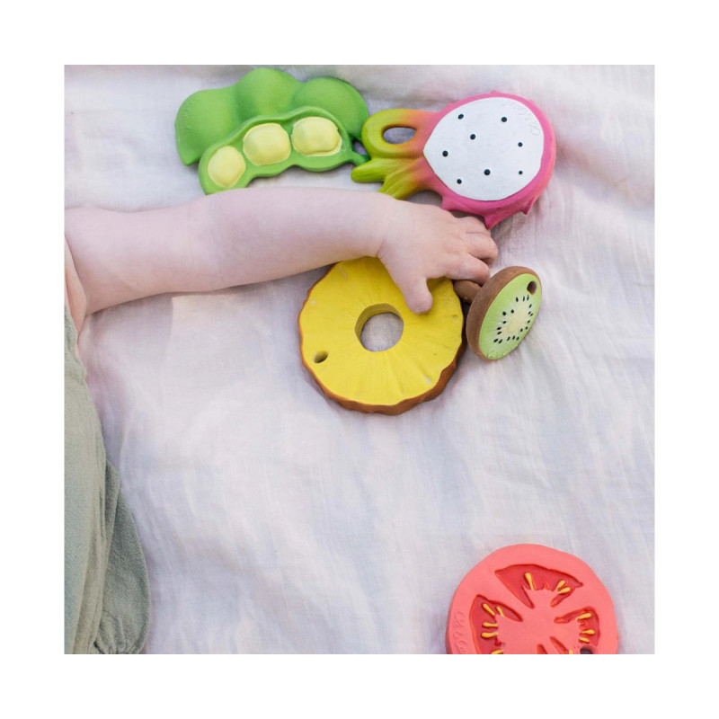 Пустушка Oli&Carol Прорізувач - гризунок Ананас