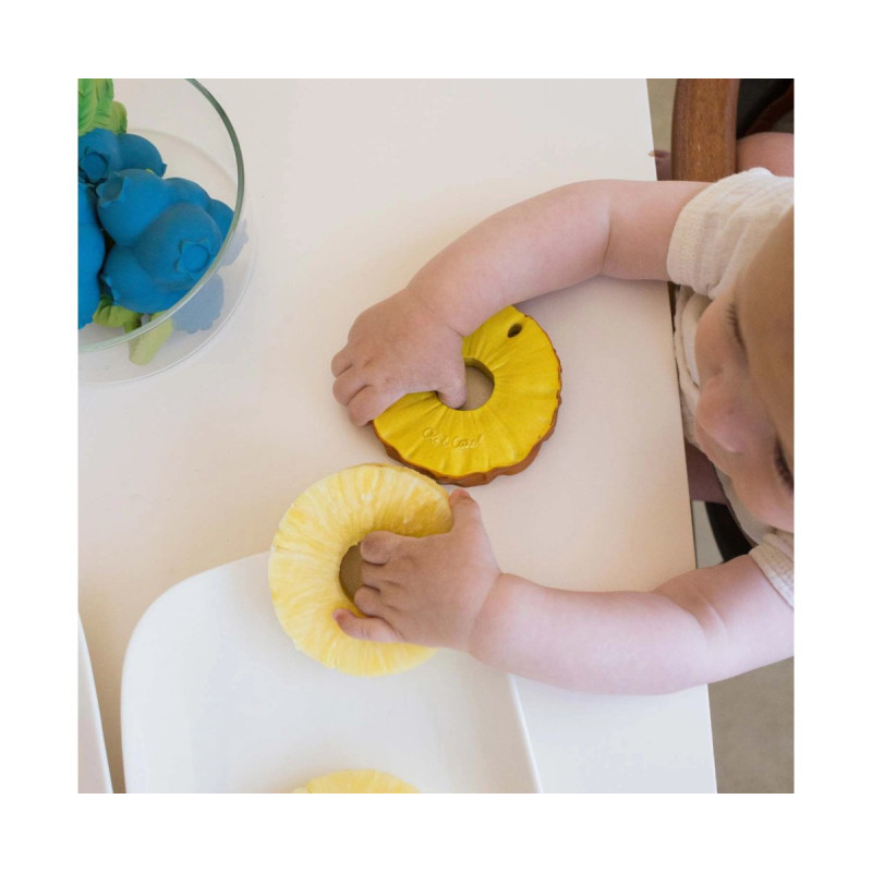 Пустушка Oli&Carol Прорізувач - гризунок Ананас