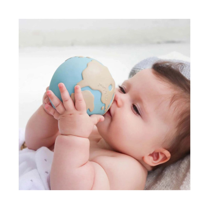 Пустушка Oli&Carol Прорізувач - гризунок ЗЕМНА КУЛЯ
