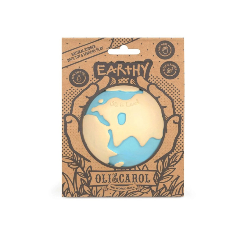 Пустушка Oli&Carol Прорізувач - гризунок ЗЕМНА КУЛЯ