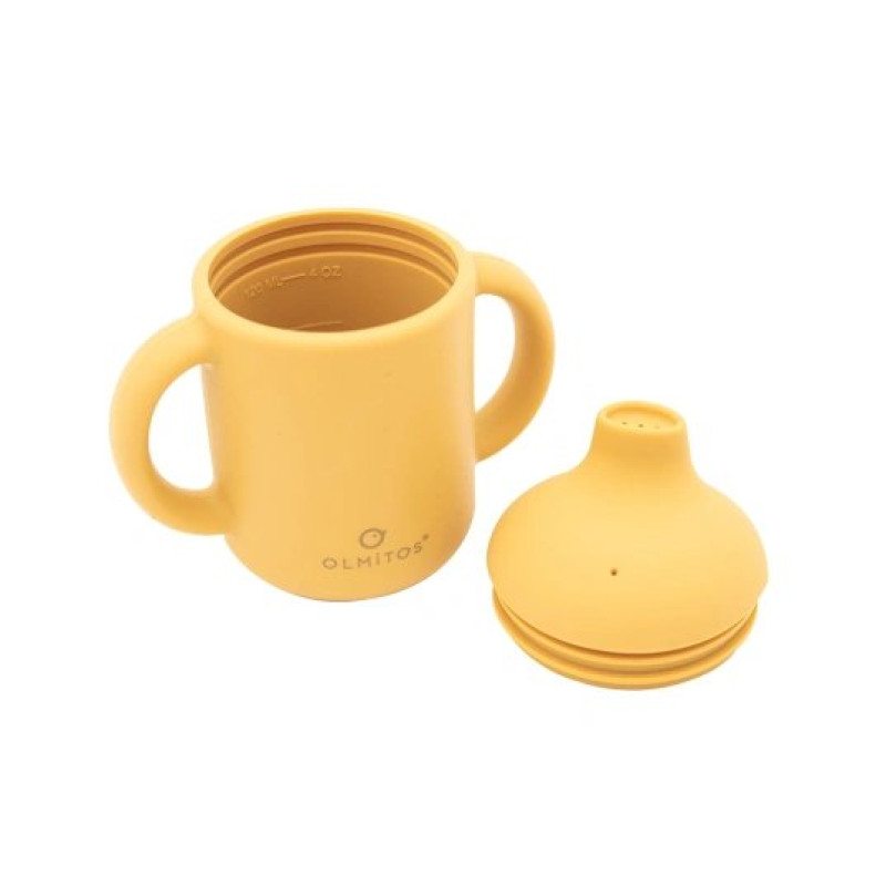 Тарілка Olmitos Набір посуду з силікону , 5 предметів Зелений