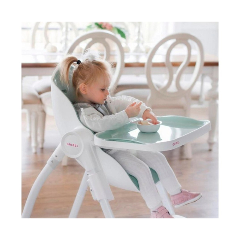 Стілець Oribel для годування Cocoon - макарун фісташковий