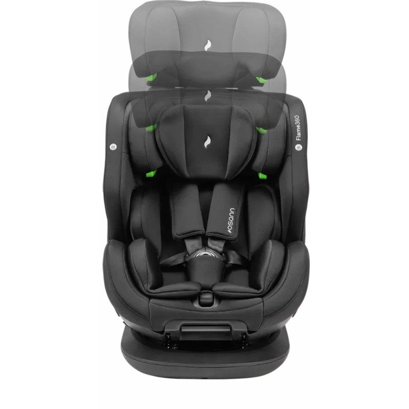 Автокрісло OSANN Flame360 i-Size All Black