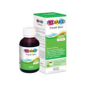 Натуральний питний засіб PEDIAKID проти запорів та для покращення моторики кишечника TRANSIT DOUX 125 мл